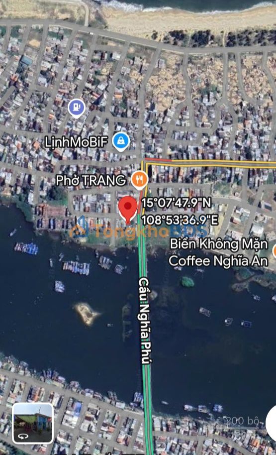 Đất Nền 100m² Xã Nghĩa Phú, Quảng Ngãi - View Sông, Sát Biển, Giá 1.5 Tỷ