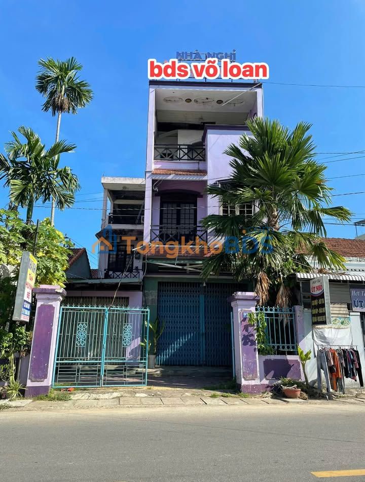 Nhà nghỉ 3 tầng mặt tiền Trần Văn Trà, Quảng Ngãi - 219m² ODT, Vị trí đắc địa