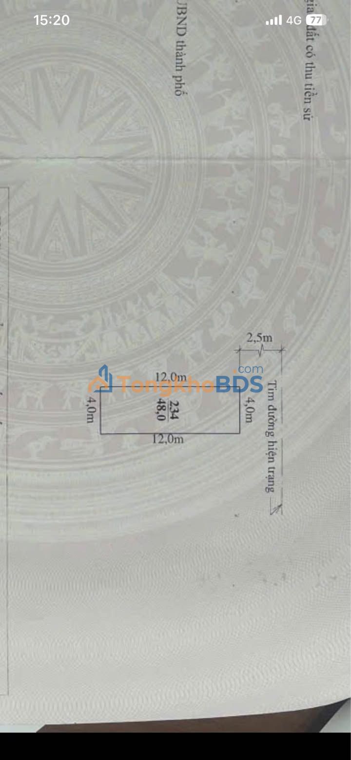 Nhà 48m² Mặt Tiền 4m Trung Tâm TP Thanh Hóa - Hơn 1 Tỷ