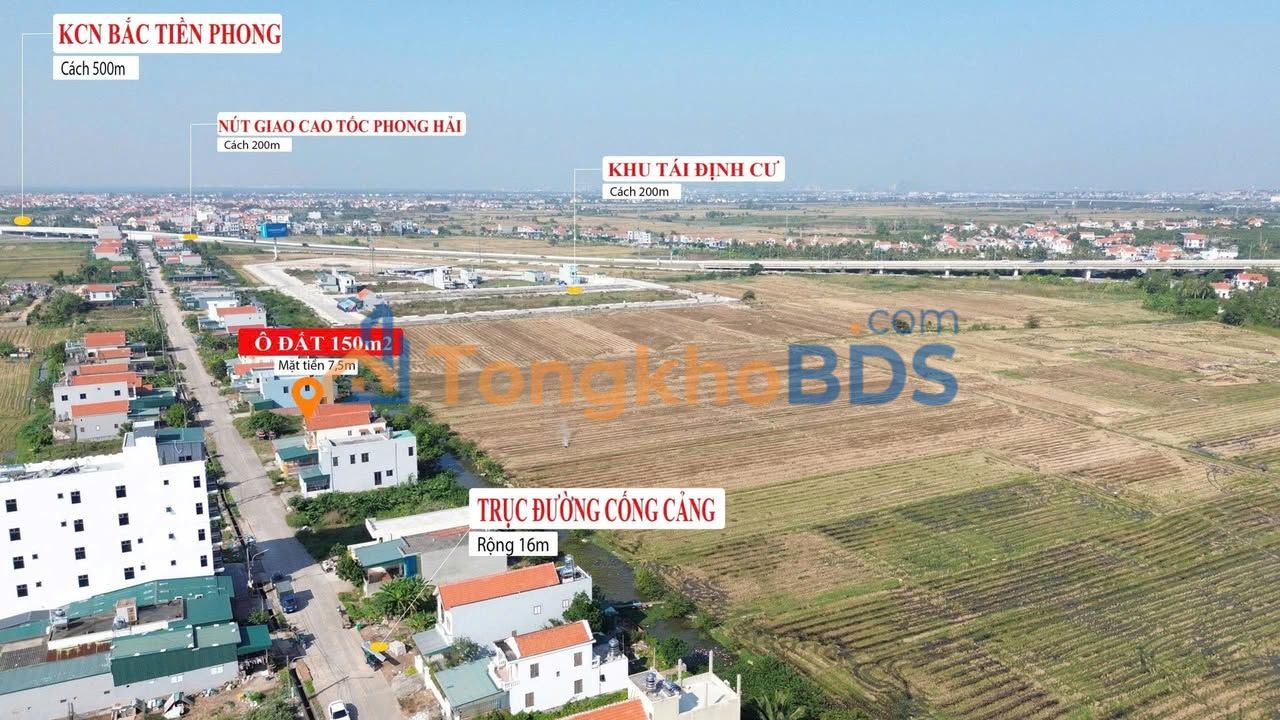 Đất Nền Mặt Tiền Cổng Cảng Phong Hải, Quảng Ninh - 140m² Sẵn Sàng Đầu Tư