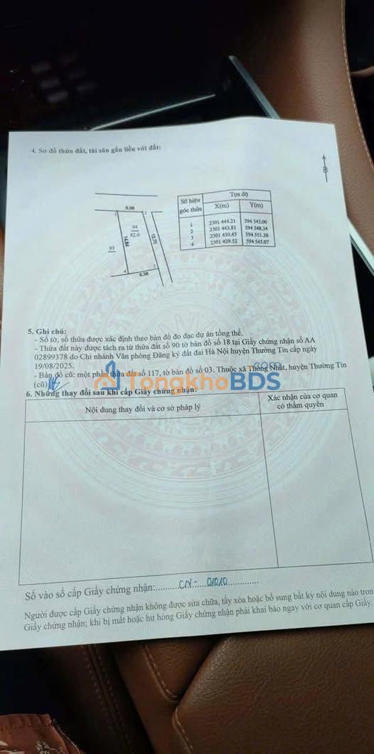 Bán đất Thường Tín 82m² mặt tiền rộng - Kinh doanh đắc lộc, sát cao tốc