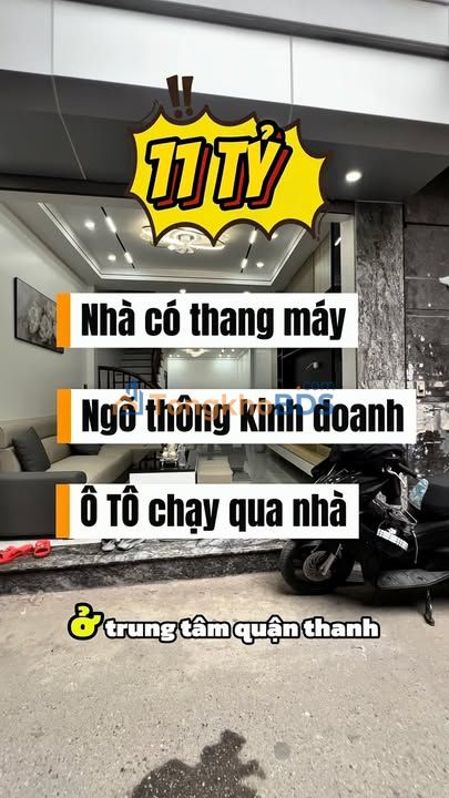 Nhà 37m² 5 Tầng Ngõ Kinh Doanh Vũ Tông Phan, Thanh Xuân - 11 Tỷ