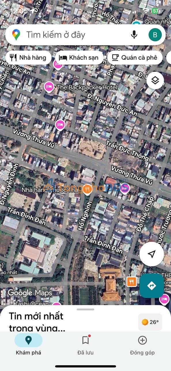 Bán dãy trọ 72.2m² kiệt Nguyễn Đình, Sơn Trà - Dòng tiền ổn định