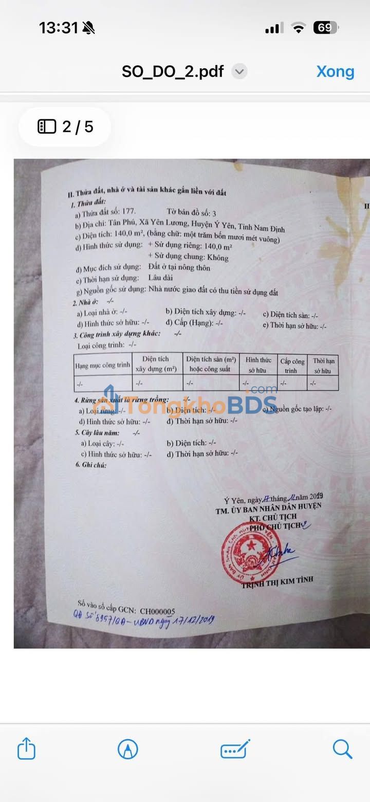 Bán Đất Lô Góc 140m² Thổ Cư Tại Xã Yên Lương, Ý Yên - Sẵn Sàng Đầu Tư