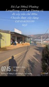 Bán Đất Tặng Kho Xưởng 500m² Lạc Dương, Lâm Đồng - Sổ Riêng, Mặt Tiền 30m
