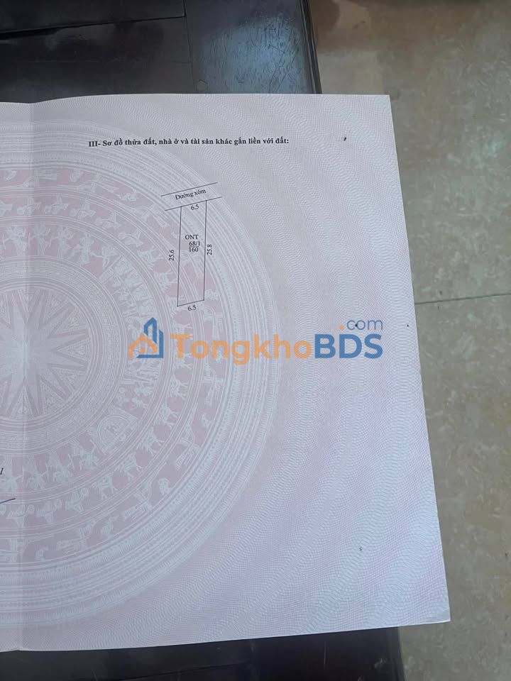 Đất nền Kim Thành 160m² full thổ cư, giá 1 tỷ - Gần KCN, thuận tiện giao thông