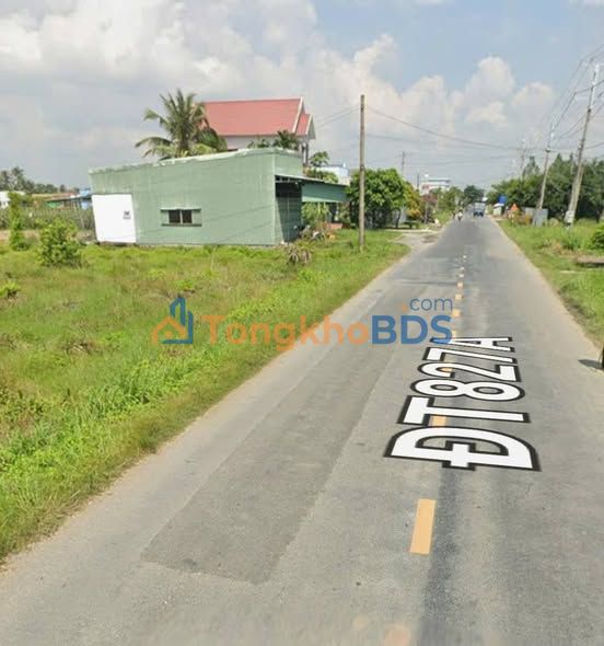Đất Mặt Tiền Tỉnh Lộ 827A, Châu Thành, Long An - 205m² Giá 1.55 Tỷ