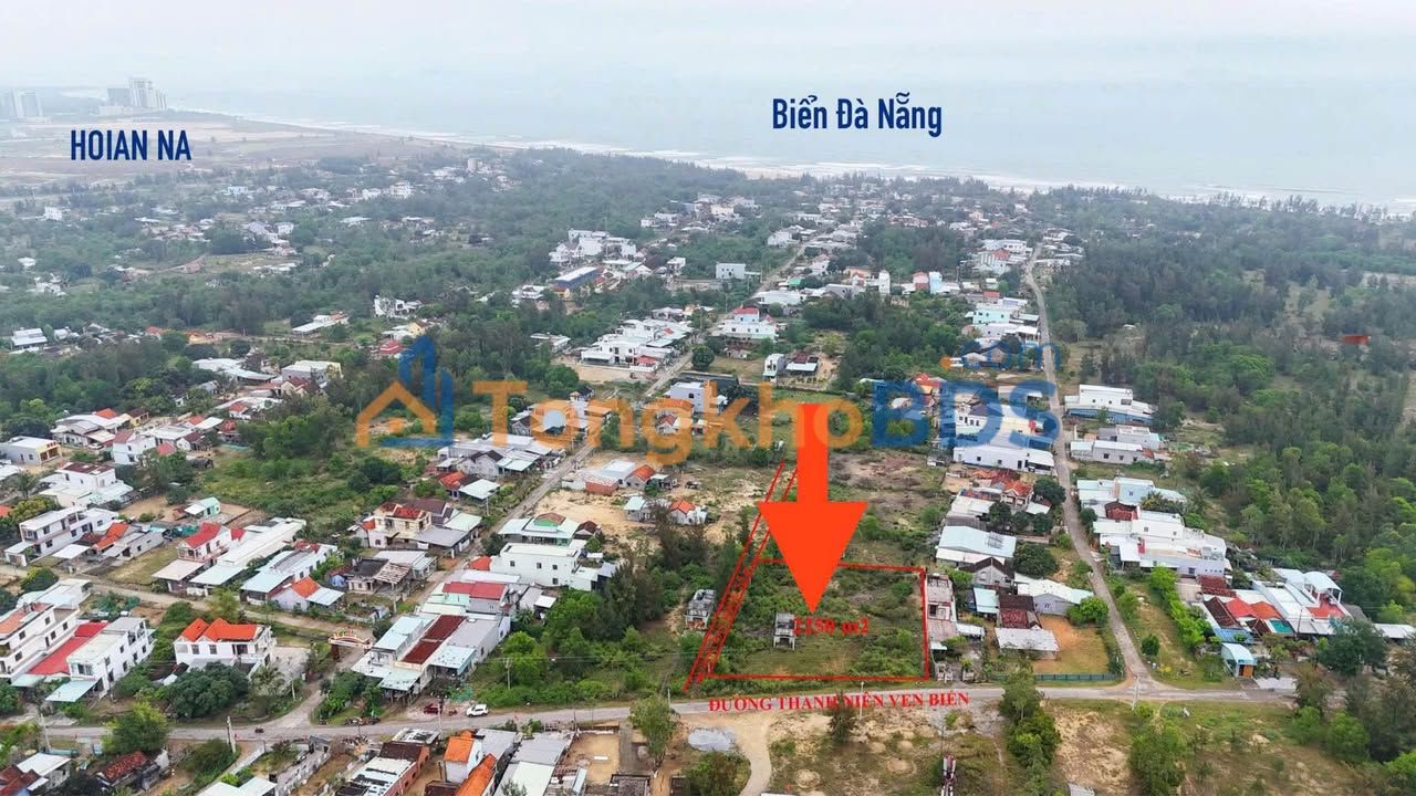 Đất Biển Đà Nẵng MT Đường Thanh Niên - 2250m² - Sẵn Sổ Đỏ