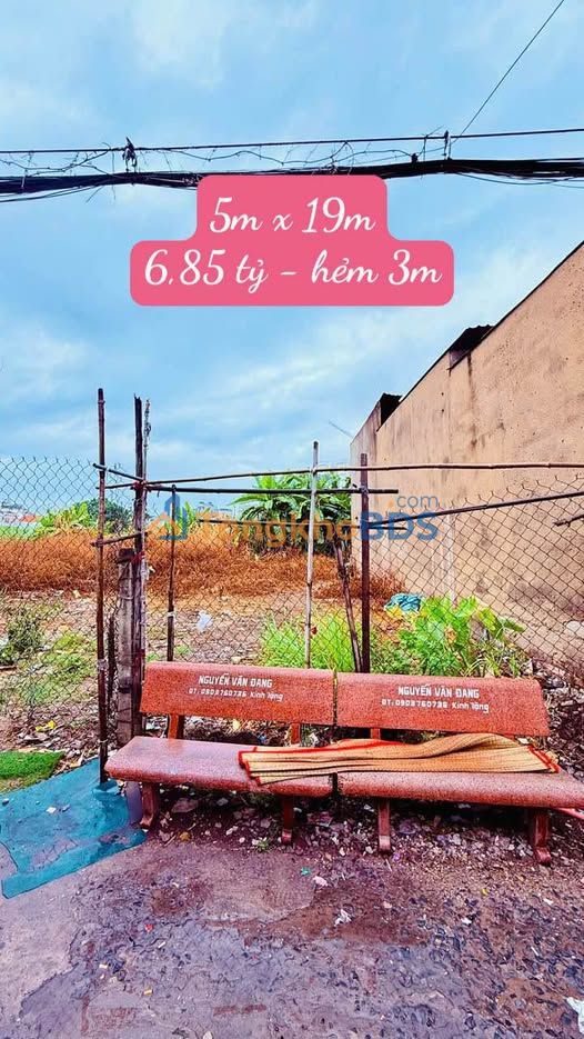 Đất Nền Tân Bình 98m² Ngang 5m - Sẵn Sổ Hồng, Xây Siêu Phẩm