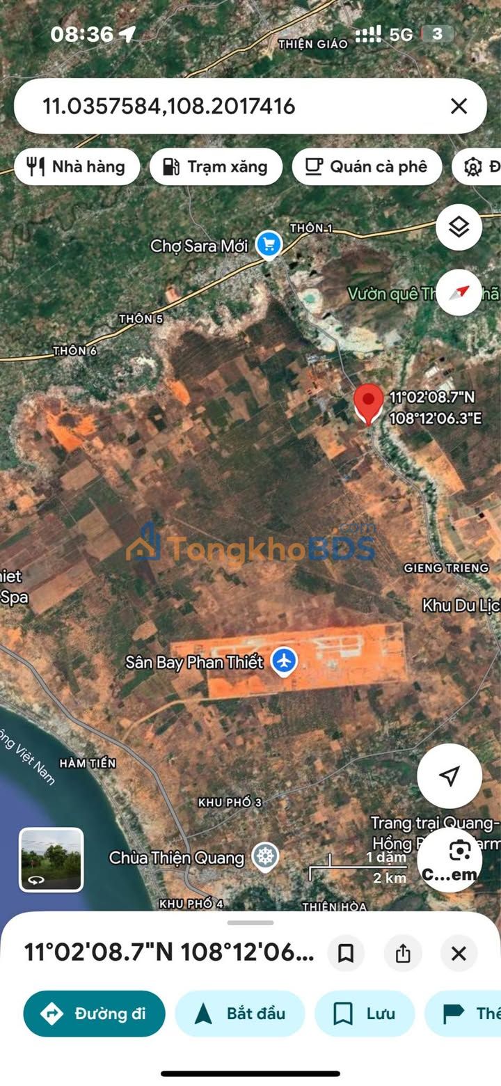 Đất Nền Hàm Đức, Bình Thuận 260m² - View Triệu Đô, Sổ Đỏ Thổ Cư