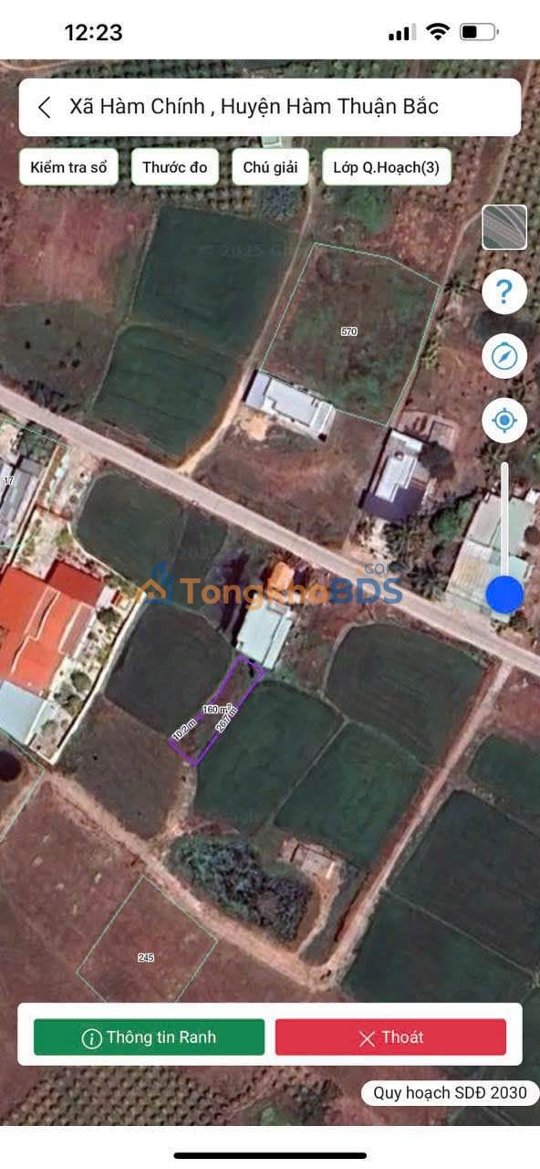 Đất Nền Sổ Riêng 161m² Hàm Thuận Bắc - Giá Tốt Chỉ 290 Triệu