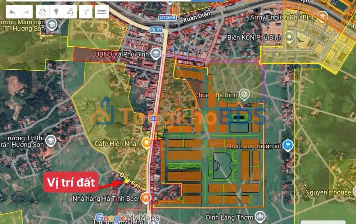 Đất nền Phú Bình - Thái Nguyên: 100m² Thổ cư, Mặt tiền rộng, Giá chỉ 1 tỷ