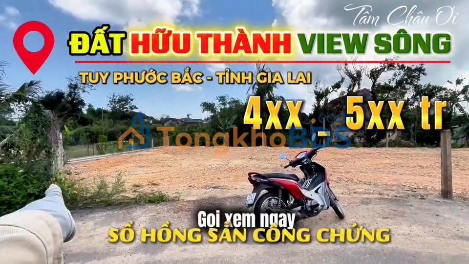 Đất Nền An Khê Gia Lai - Sổ Tách Thửa View Sông Cực Phẩm