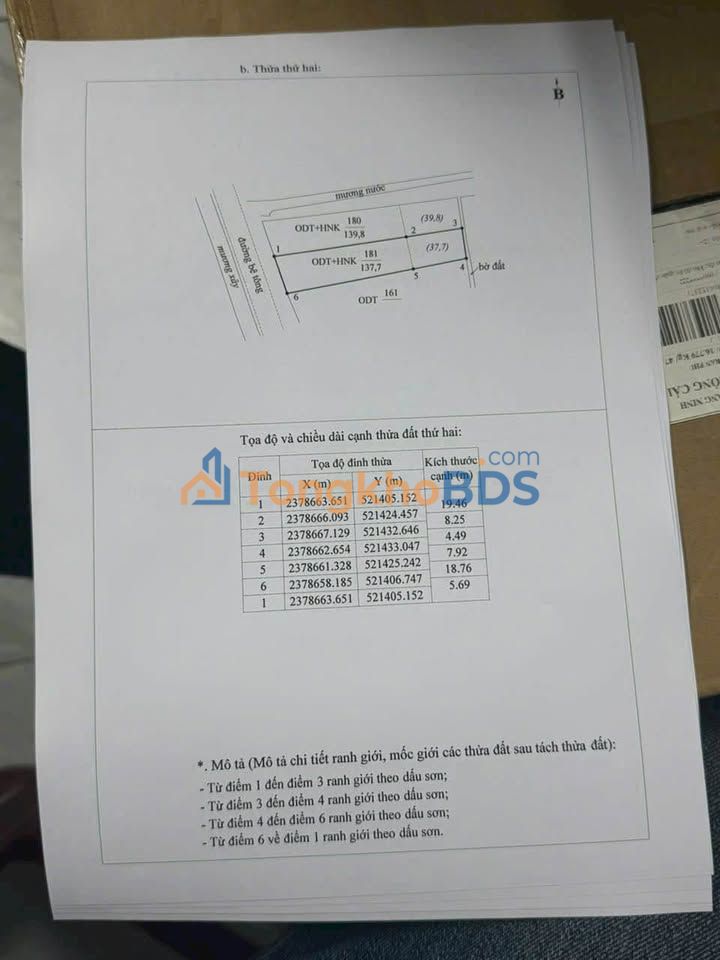 Đất nền Thác Hàn - Ninh Dương 100m² (tỷ) - Sổ đỏ sẵn, ô tô vào nhà