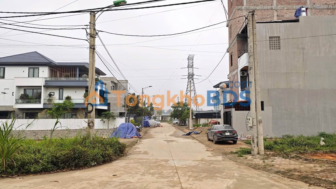 Đất Góc 2 Mặt Tiền KDC 12 Tân Long, TP. Thái Nguyên - 80m² Sổ Đỏ