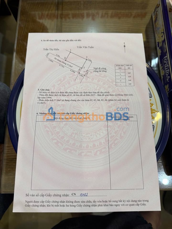 Bán đất Lô Góc Đào Yêu, Kiến An - 50m² - 1.39 Tỷ - Ô tô vào tận đất