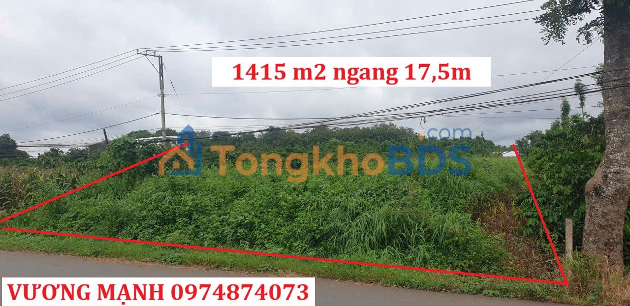 Bán Đất 415m² Mặt Tiền Rộng 25m Tại Châu Đức, BRVT - Sẵn 3 Nhà Ở Ngay