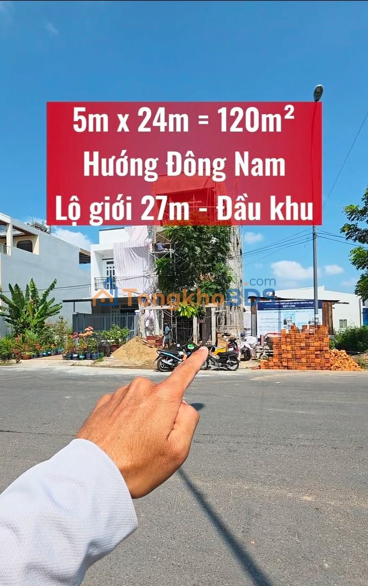 Bán Nền KDC Phú An, Cần Thơ - 120m² Giá 3.35 Tỷ, Vị Trí Đắc Địa