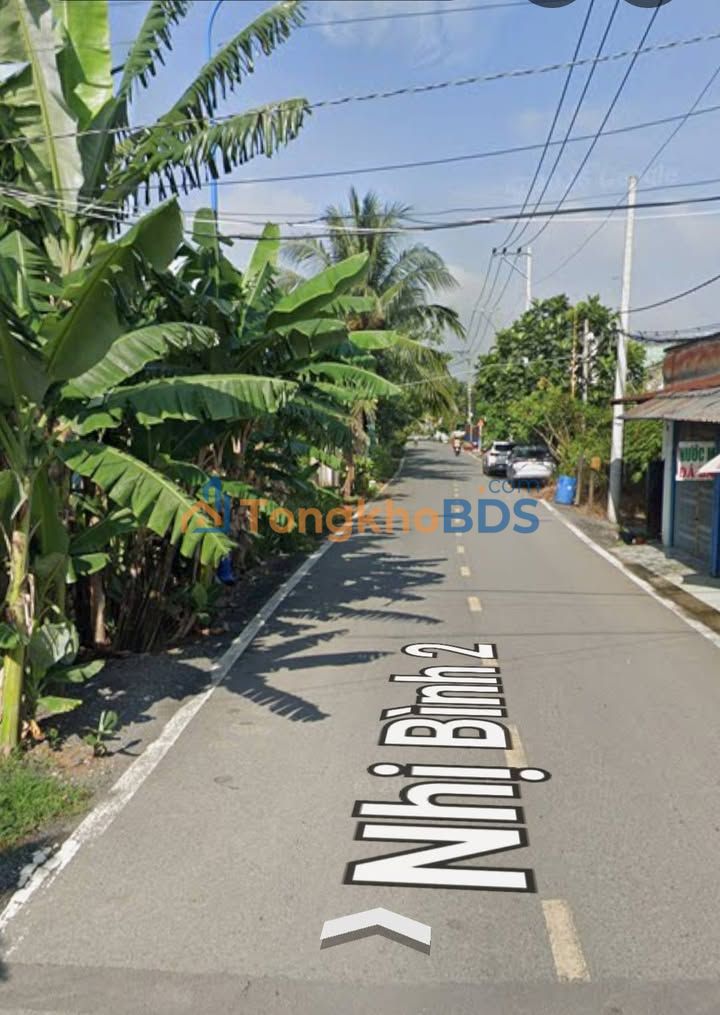 Đất Vườn Hóc Môn 400m² - Mặt tiền Nhị Bình 2, Ngang Khủng 36m