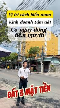 Đất 3 Mặt Tiền Điện Biên Phủ Nha Trang - 154m² Kinh Doanh Đa Ngành Nghề