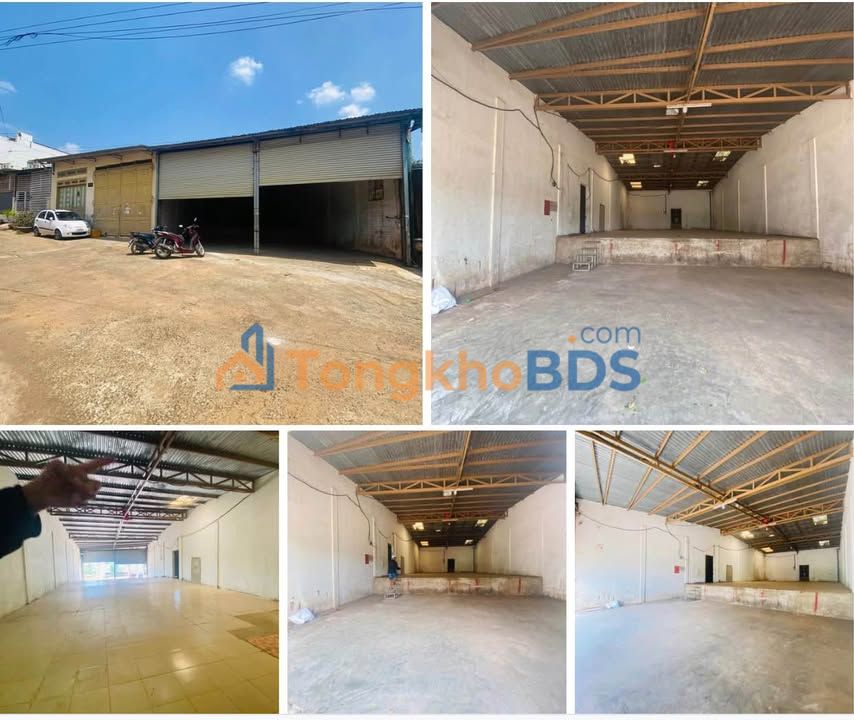 Cho Thuê Kho Xưởng 500m² Đắk Lắk - Giá 8 Triệu/Tháng, Xe Tải Thoải Mái