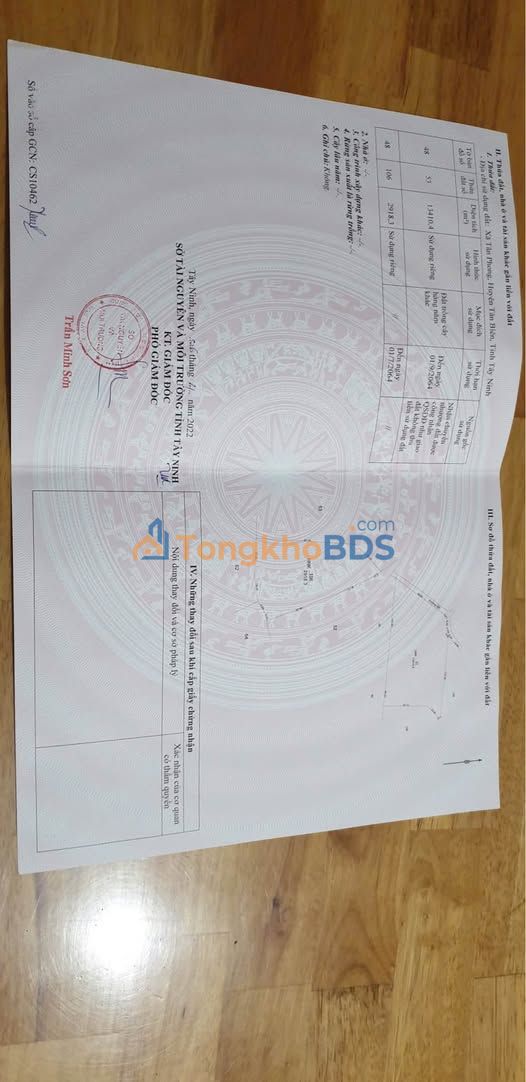 Farm Cao Su 16,000m² Mặt Tiền Nhựa Tân Biên, Tây Ninh - Giá Tốt