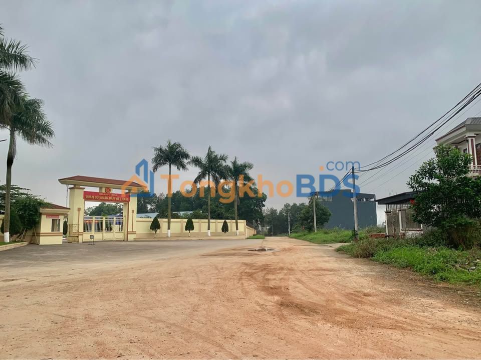 Đất nền 87m² full thổ cư, mặt tiền 4.5m vuông vắn, đường Bắc Sơn, TP Thái Nguyên