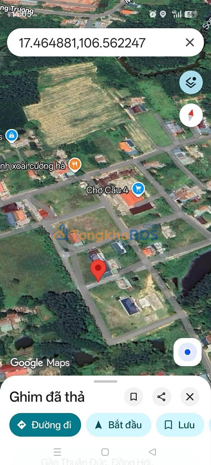 Đất Nền Dự Án Chợ Thuận Đức - 200m² Giá Chỉ 9xx Triệu