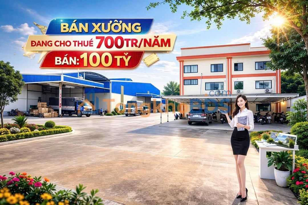 Bán Xưởng 11.000m² Bến Cát, Bình Dương - Giá 100 Tỷ, PCCC Duyệt