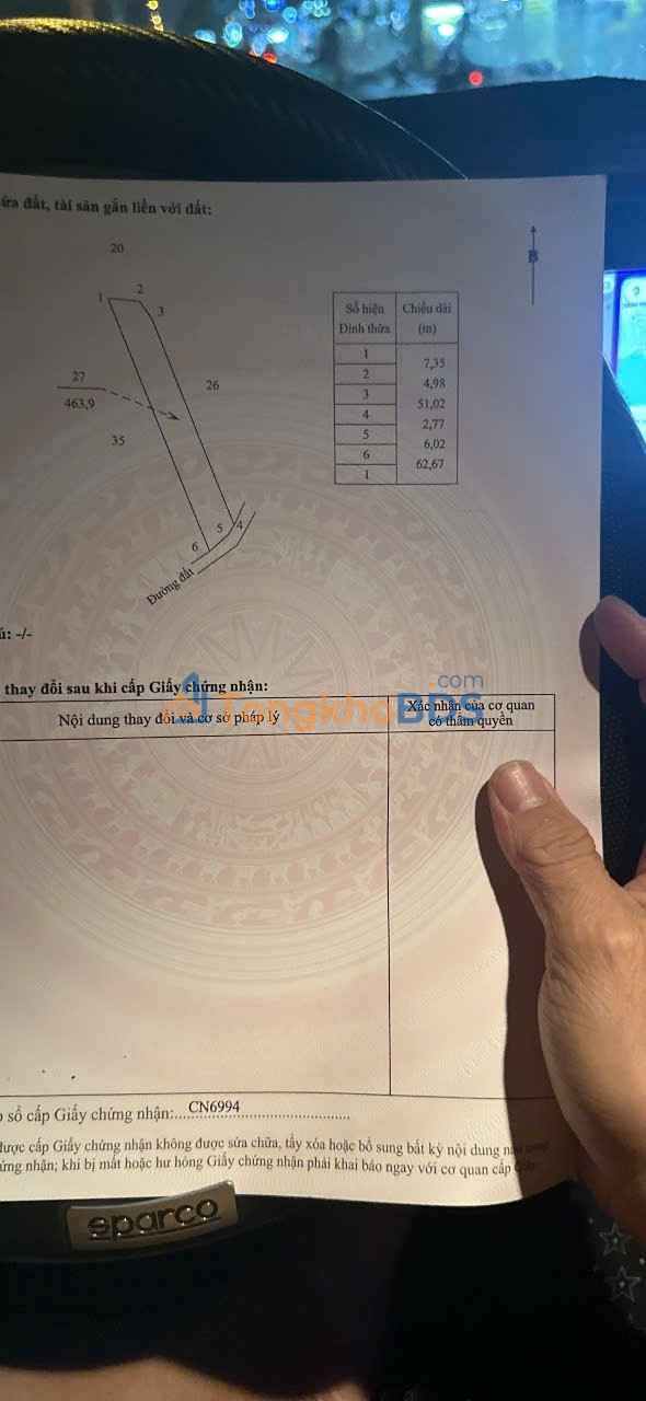 Bán Đất Cây Lâu Năm 463m² Tại Mỹ Xuyên, Sóc Trăng - Giá Chỉ 200 Triệu