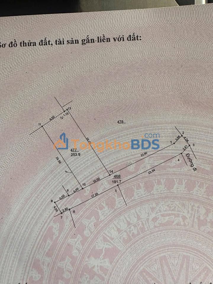 Đất nền Tân Xã, Thạch Thất 253m² - Sổ đỏ sẵn sàng, giá tốt đầu tư