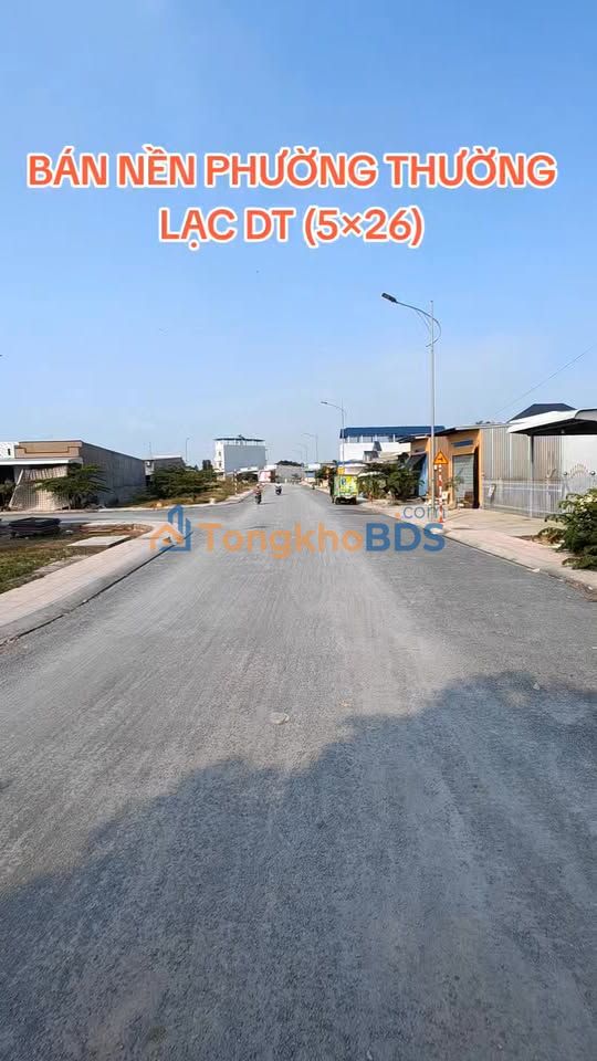 Bán Đất Nền 130m² Xã Thường Lạc, Đồng Tháp - Sổ Đỏ Sẵn Sàng