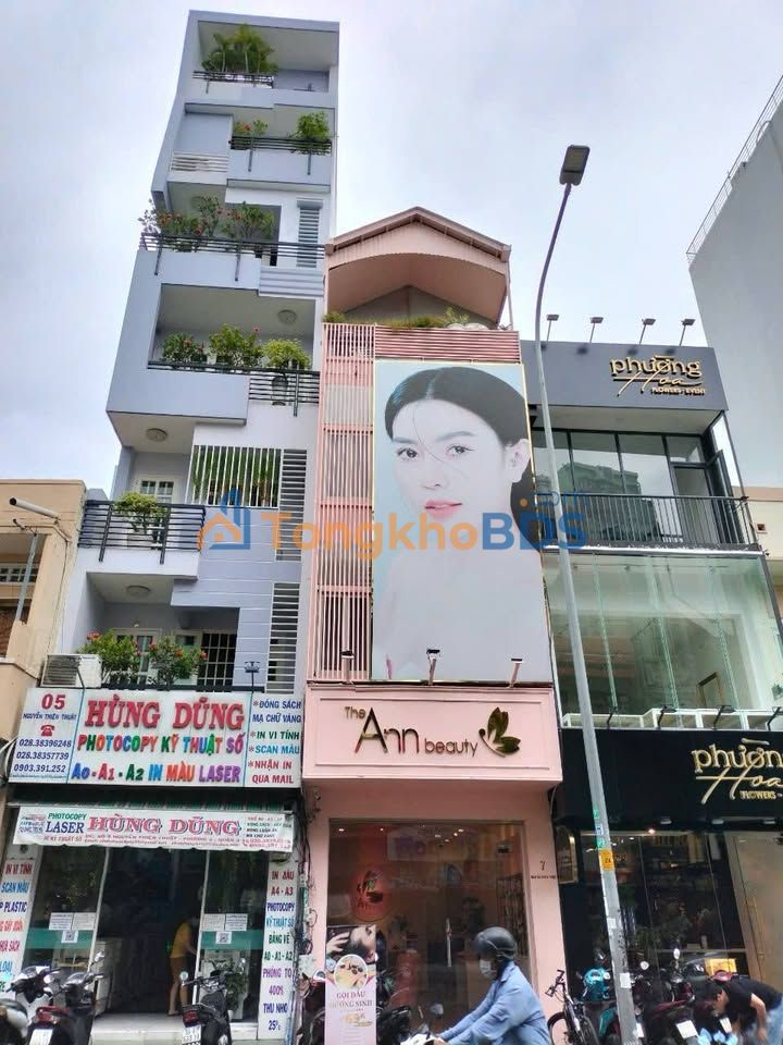 Nhà Mặt Tiền 6 Tầng P.2 Q.3 - 44m² CN - 28.5 Tỷ - Kinh Doanh Đa Ngành