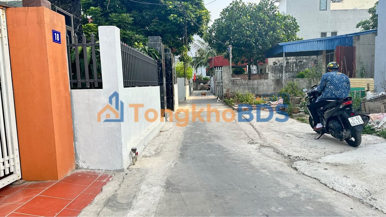 Đất nền Vân Tra, An Dương 44m² - Sổ đỏ sẵn sàng, giá 1.07 tỷ