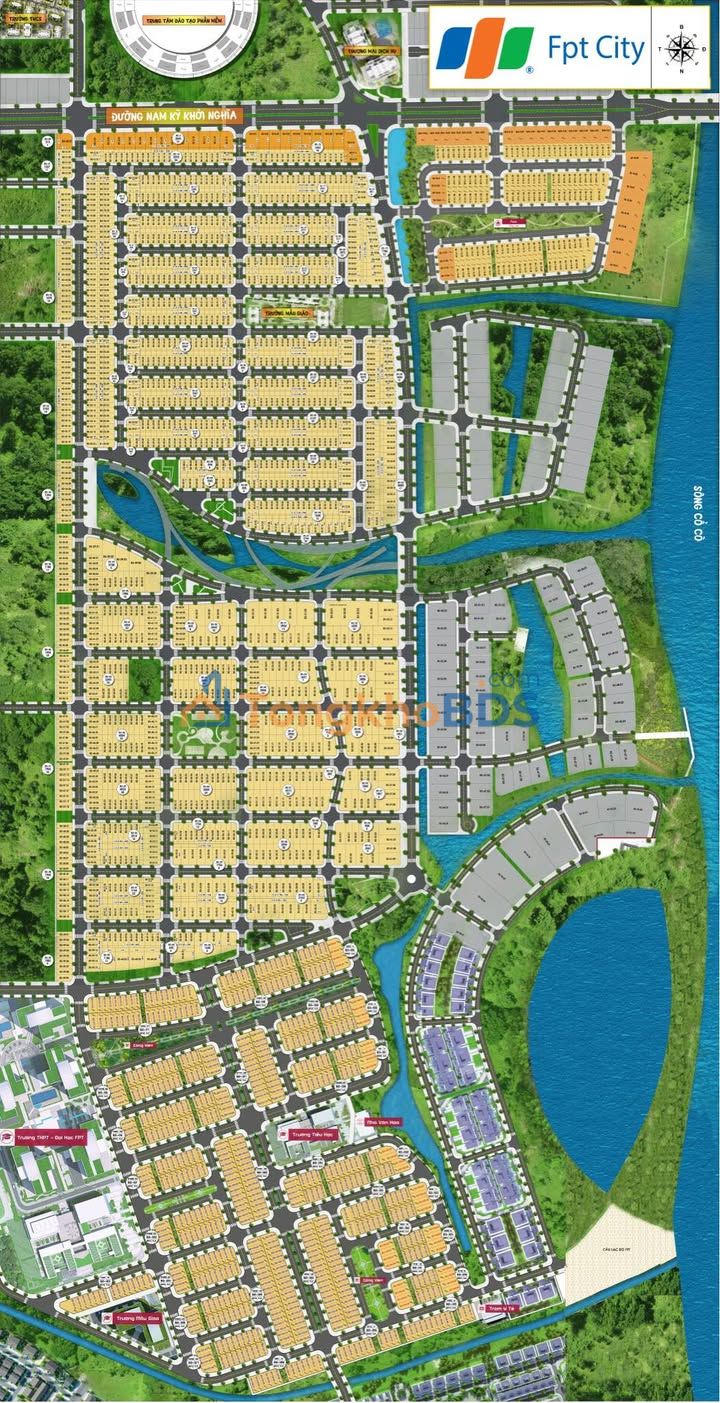 Đất nền FPT Đà Nẵng - 90m² giá tốt 5.3 tỷ - Sổ đỏ sẵn sàng