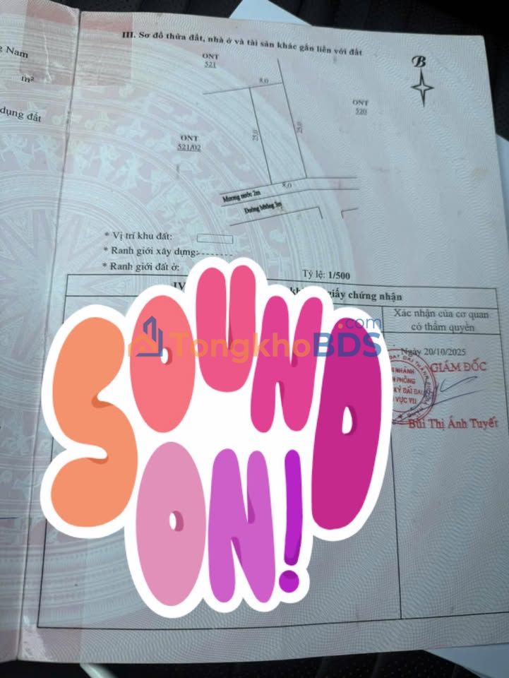 Đất nền Điện Tiến - Điện Bàn 200m² full thổ cư, giá 1.75 tỷ