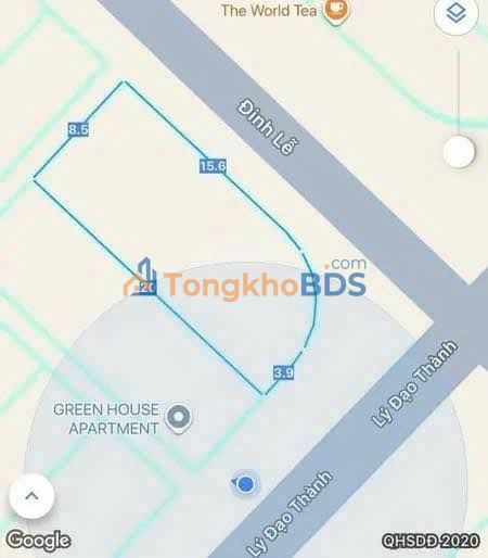 Đất Góc 162m² Mặt Tiền Lý Đạo Thành & Đinh Lễ, Đà Nẵng - Giá 17.2 Tỷ