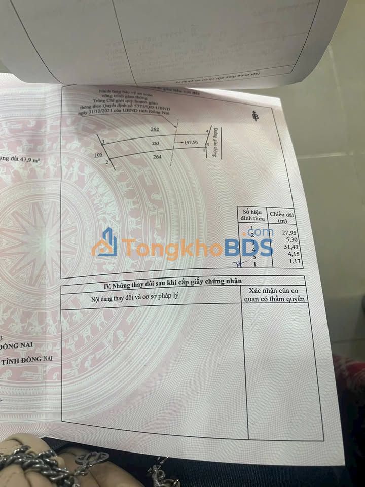 Đất Nền Phú Tân - Đồng Nai 140m² Full Thổ Cư - Giá 3.4 Tỷ