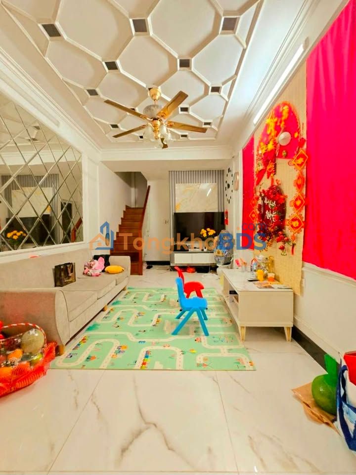 Nhà Phố Thọ Lão 44m² - 4 Tầng, MT 6m - Chỉ 10.5 Tỷ, Sổ Đỏ