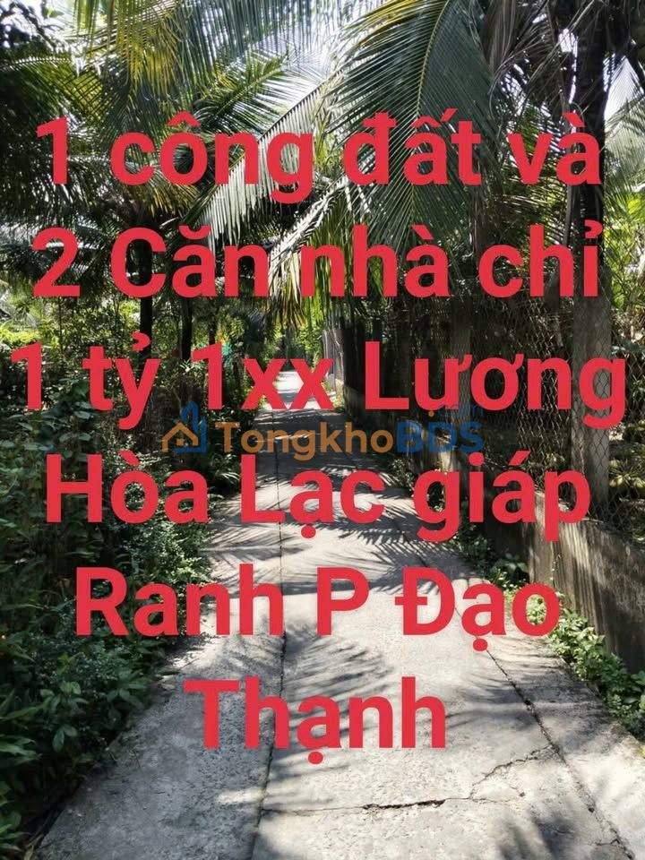 Bán Gấp Đất Vườn 1000m² Kèm 2 Nhà Cấp 4 - Lương Hòa Lạc, Chợ Gạo - Chỉ 1.1 Tỷ