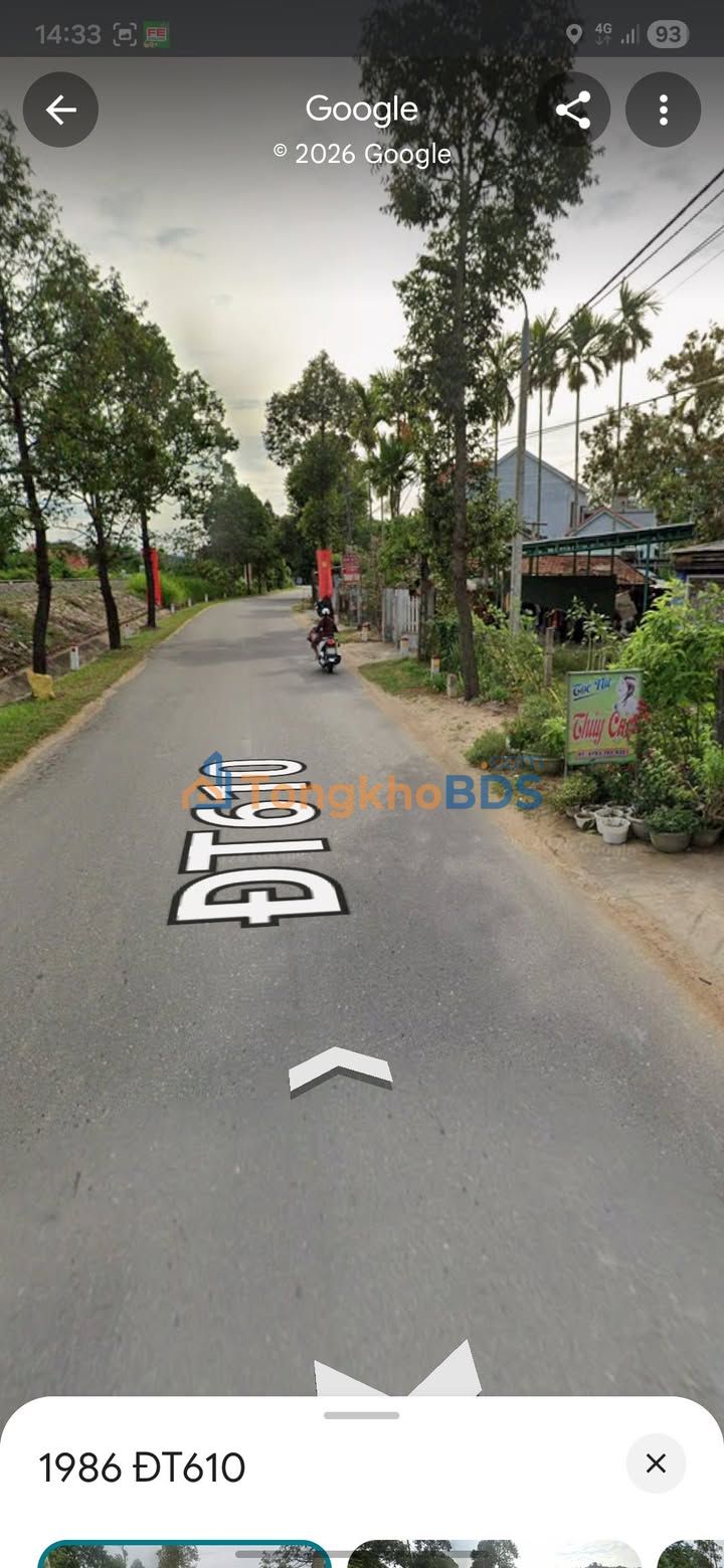 Đất Mặt Tiền DT610 Duy Trinh 140m² - Sổ Hồng Full Thổ Cư, Giá Tốt