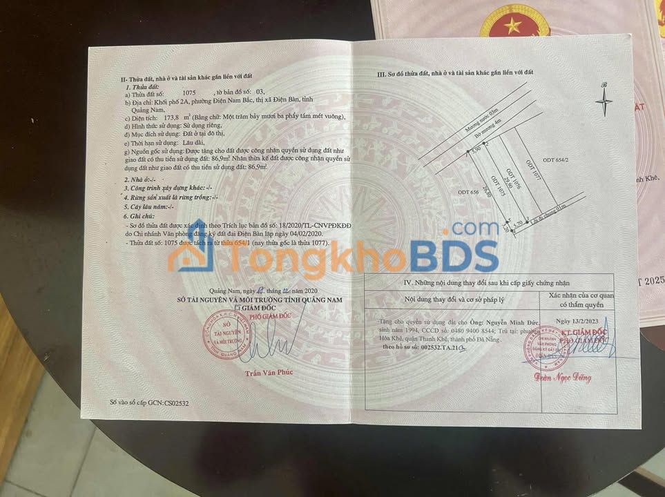 Đất Nền Điện Ngọc 174m² - Giá Tốt, Sổ Đỏ Sẵn Sàng