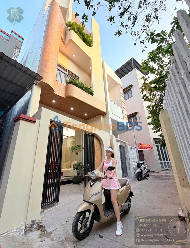 Nhà 3 Tầng 54m² Trần Cao Vân, Đà Nẵng - Sát Biển Nguyễn Tất Thành, Full Nội Thất