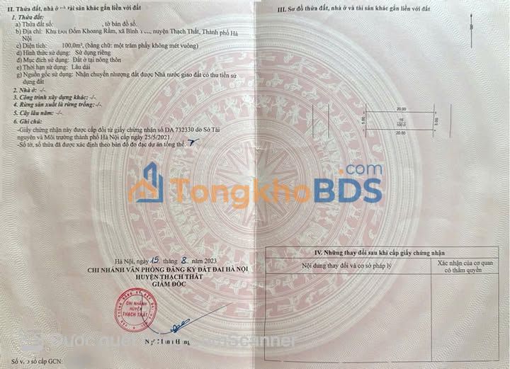 Nhà Mặt Tiền 100m² Vành Đai CNC Hòa Lạc - Kinh Doanh Sầm Uất