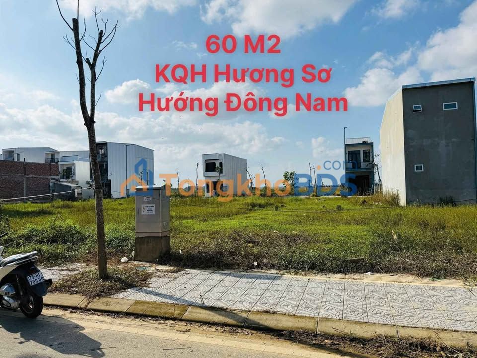 Đất Nền KQH Hương Sơ, Huế - 60m² Sổ Hồng Sẵn Sàng
