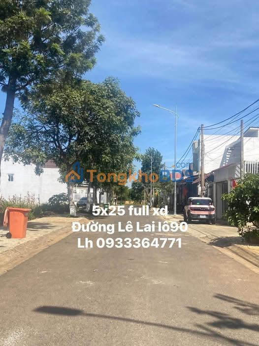 Bán đất Đường Lê Lai, Đà Lạt - 125m², full XD, hơn 3 tỷ