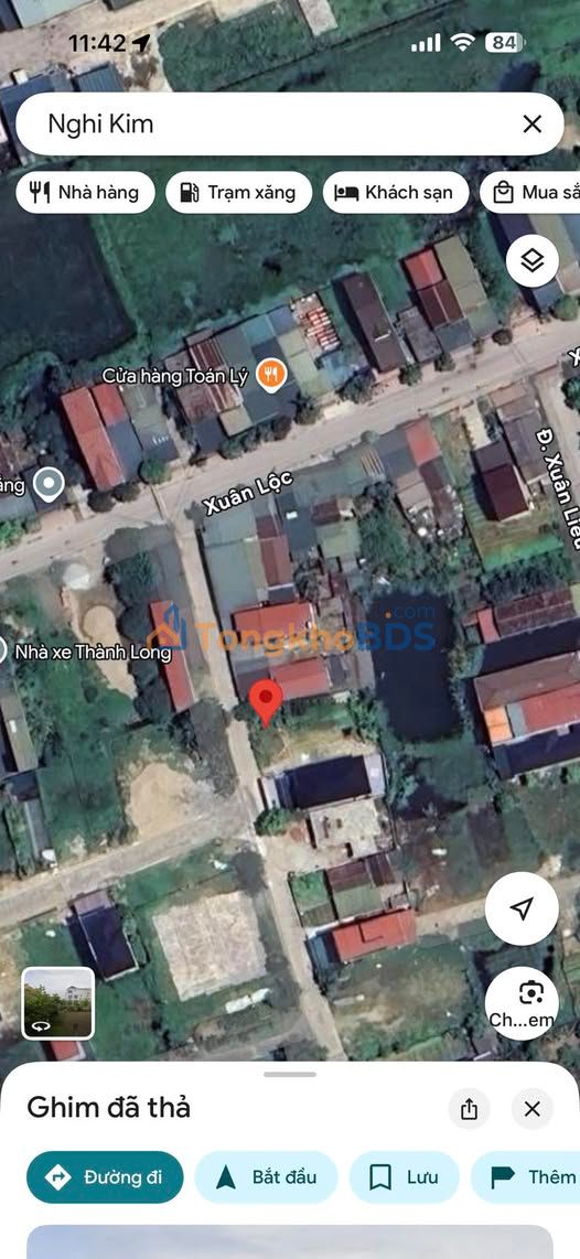 Bán đất Nghi Kim, Vinh 111m² - Mặt tiền 5m, đường rộng 7m, thoáng đãng