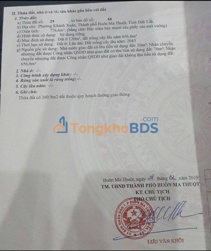 Đất Nền 610m² Mặt Tiền Quy Hoạch 18m - Tiềm Năng Đầu Tư Hấp Dẫn Tại Đông Hòa, Phú Yên