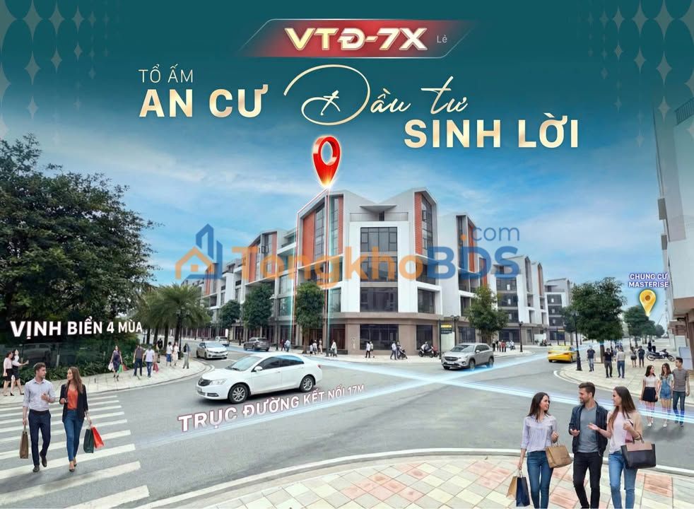 Căn hộ Ocean Park 3 75m² - View Biển Hồ, Giá 15.5 Tỷ