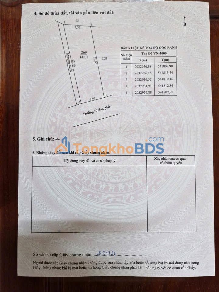 Đất Nền Thạch Hà - Sổ Đỏ 145m² Hướng Nam, Sát Khu Quy Hoạch Đông Tân Học